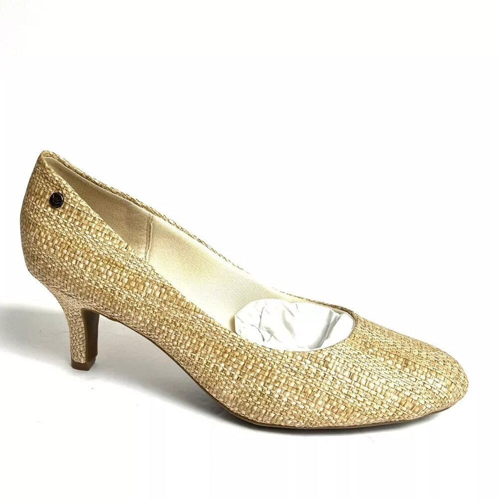 Life Stride Women’s Parigi Natural High Heels Size 8.5 Wide